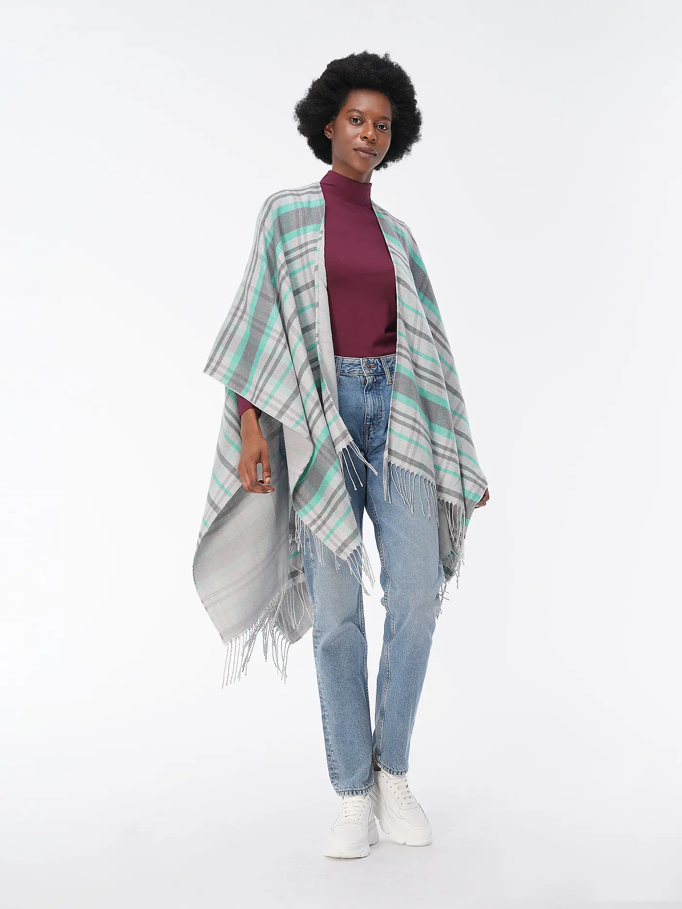 OPUS | Poncho - Cape ALERA | grau